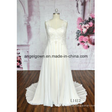 Grace Chiffon Vestidos De Noiva Marfim